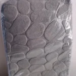 Luxurious Microfiber Pebble Mat for Stylish Home Comfort photo review