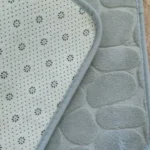 Luxurious Microfiber Pebble Mat for Stylish Home Comfort photo review