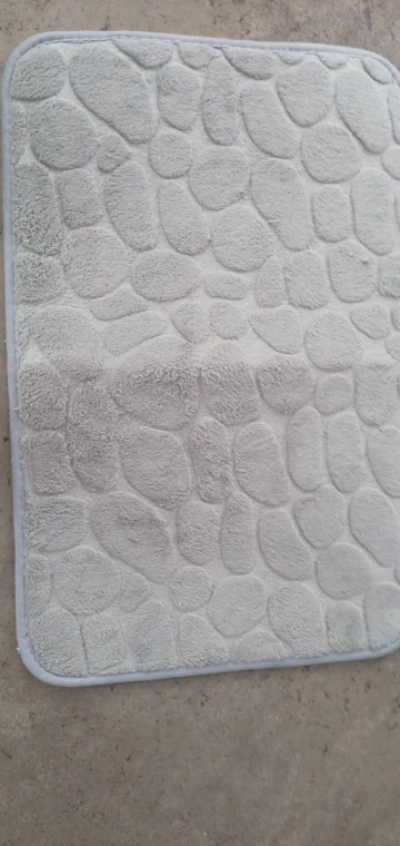 Luxurious Microfiber Pebble Mat for Stylish Home Comfort photo review
