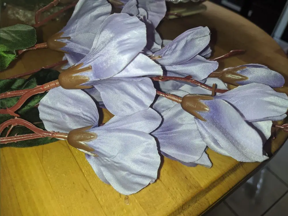 Elegant Magnolia Silk Flower Set - 5 Forks, 20 Heads for Home Decor photo review