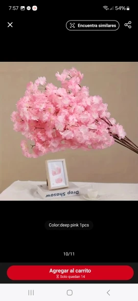 Lifelike Cherry Blossom Silk Flowers for Elegant Home Decor photo review