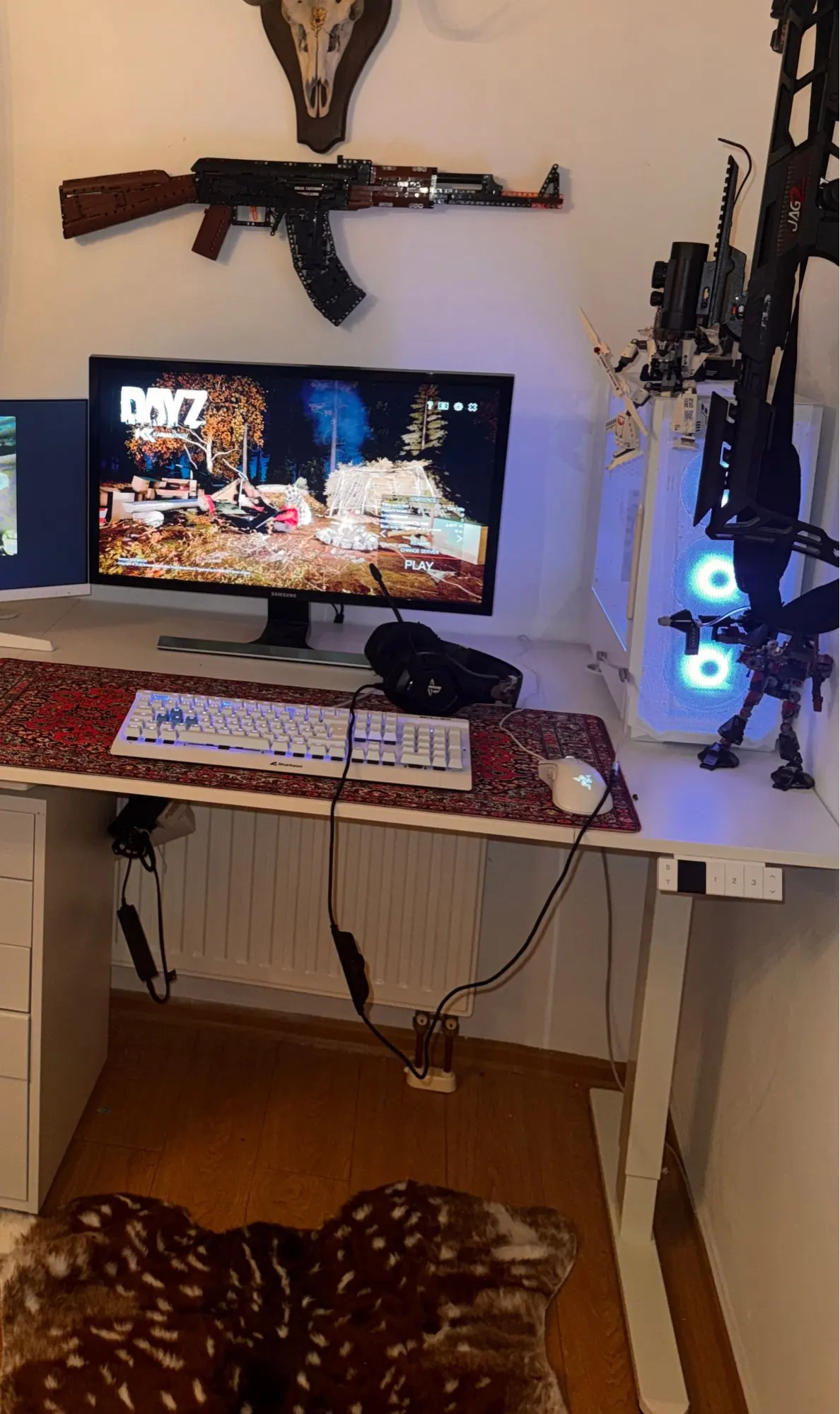 Luxurious Faux Deer Rug - Soft, Anti-Slip Home Accent photo review