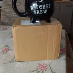Witches Brew Cauldron Mug - Enchanting Black Ceramic Delight photo review