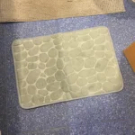 Luxurious Microfiber Pebble Mat for Stylish Home Comfort photo review