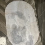 Bathroom Carpet Non-slip Strong Absorbent Floor Mats Home Decor Beige Stripes Bath Mat Toilet Entrance Area Rug Alfombra De Baño photo review