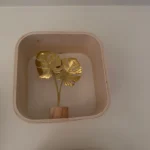 Elegant Nordic Gold Ginkgo Leaf Sculpture for Chic Decor photo review