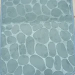 Luxurious Microfiber Pebble Mat for Stylish Home Comfort photo review