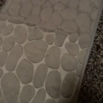 Luxurious Microfiber Pebble Mat for Stylish Home Comfort photo review