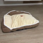 Cozy Cotton Pet Bed with Non-Slip Base for Ultimate Comfort photo review