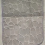 Luxurious Microfiber Pebble Mat for Stylish Home Comfort photo review