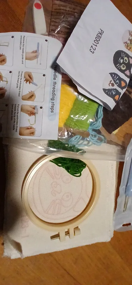 Beginner-Friendly Punch Needle Kit for DIY Coaster Crafts photo review