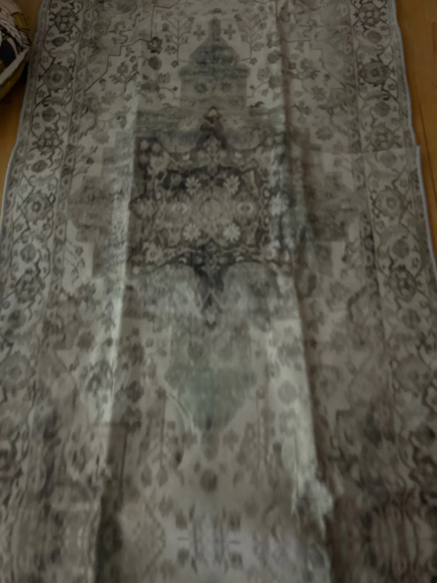 VIKAMA Bohemian Corridor Carpet Geometric Pattern Crystal Velvet Floor Mat Entrance Kitchen Staircase Long Rug Home Decoration photo review