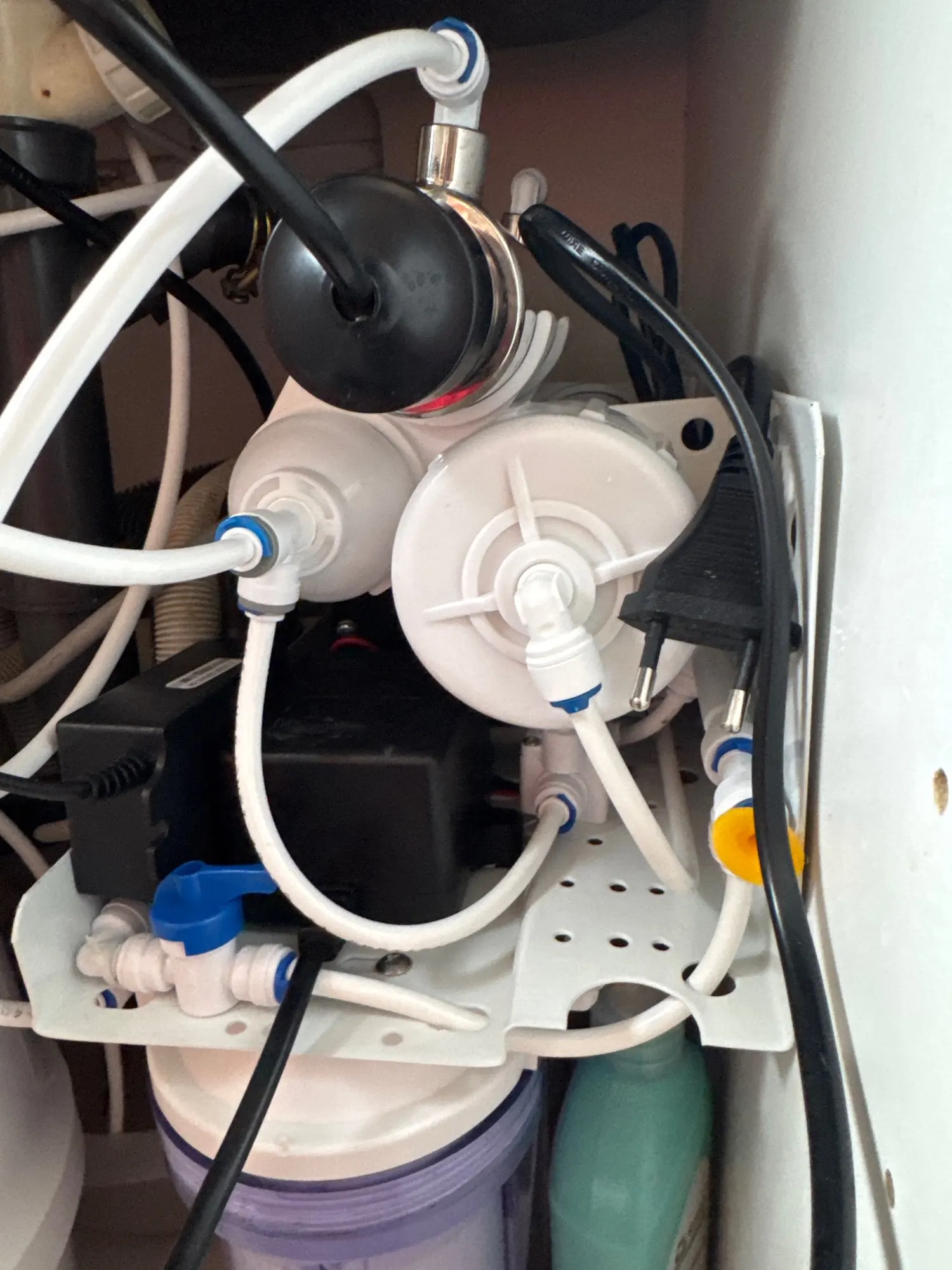 100 GPD RO Membrane, with Housing, Replacement for Drinking RO Water Filter, Wrench,1/4" Quick-Connect Fittings,Check Valve photo review