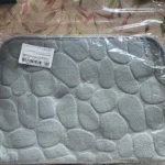 Luxurious Microfiber Pebble Mat for Stylish Home Comfort photo review