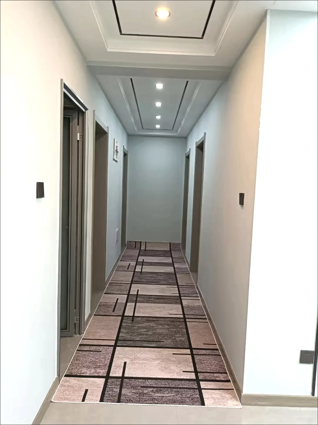 Plush 3 D Geometric Rug: Custom Size, Washable & Anti-Slip photo review