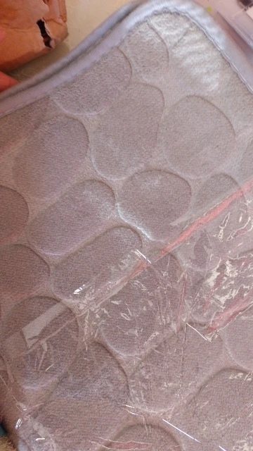 Luxurious Microfiber Pebble Mat for Stylish Home Comfort photo review