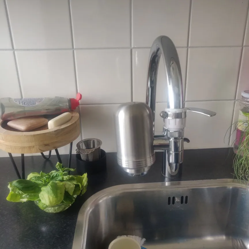 ALTHY Stainless Steel Faucet Tap Water Filter Purifier System, NSF Certified Reduces Lead, Chlorine & Bad Taste Kitchen photo review