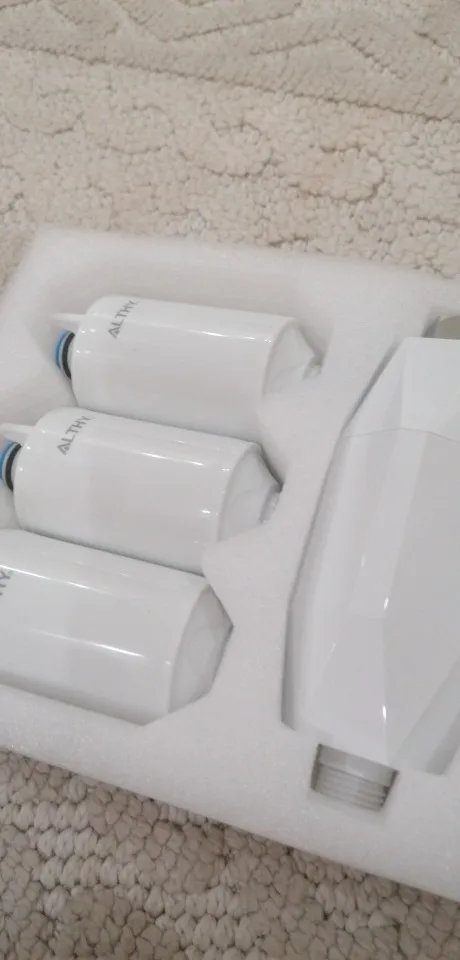 Transform Your Shower: ALTHY Vitamin C Water Filter photo review