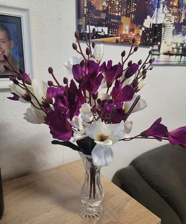 Elegant Magnolia Silk Flower Set - 5 Forks, 20 Heads for Home Decor photo review