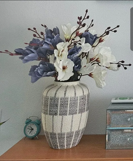 Elegant Magnolia Silk Flower Set - 5 Forks, 20 Heads for Home Decor photo review