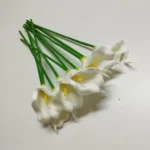 Elegant White Calla Lily Bouquets - Set of 3, 5, or 10 photo review