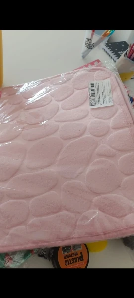 Luxurious Microfiber Pebble Mat for Stylish Home Comfort photo review