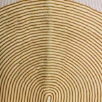 Custom Round Geometric Rug: Soft, Washable Cream Style Decor photo review