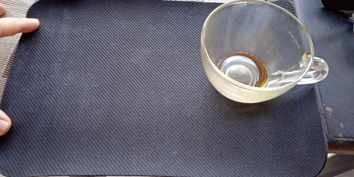 Eco-Friendly Super Absorbent Kitchen Mat for Effortless Drying photo review