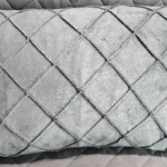 Luxurious Gray Velvet Cushion Cover for Cozy Home Decor photo review