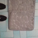 Luxurious Microfiber Pebble Mat for Stylish Home Comfort photo review