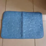 Luxurious Microfiber Pebble Mat for Stylish Home Comfort photo review