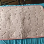 Luxurious Microfiber Pebble Mat for Stylish Home Comfort photo review