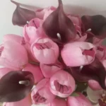 Elegant 5 PCS Calla Lily Faux Flowers for Timeless Decor photo review