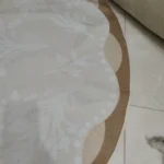 Customizable Floral Round Carpet - French Style Elegance photo review