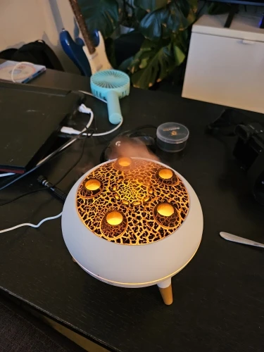 Enchanting Jellyfish Flame Humidifier & Aroma Diffuser 350 ML photo review