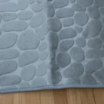 Luxurious Microfiber Pebble Mat for Stylish Home Comfort photo review