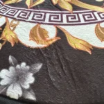 Gold Luxury Round Carpets Living Bedroom Area Rug Room Bedside Chair Mat European Style Home Decor Carpet Tatami Anti-Slip Mat photo review