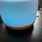 Wood Grain Aroma Diffuser: Soothing Mist & Night Lights photo review