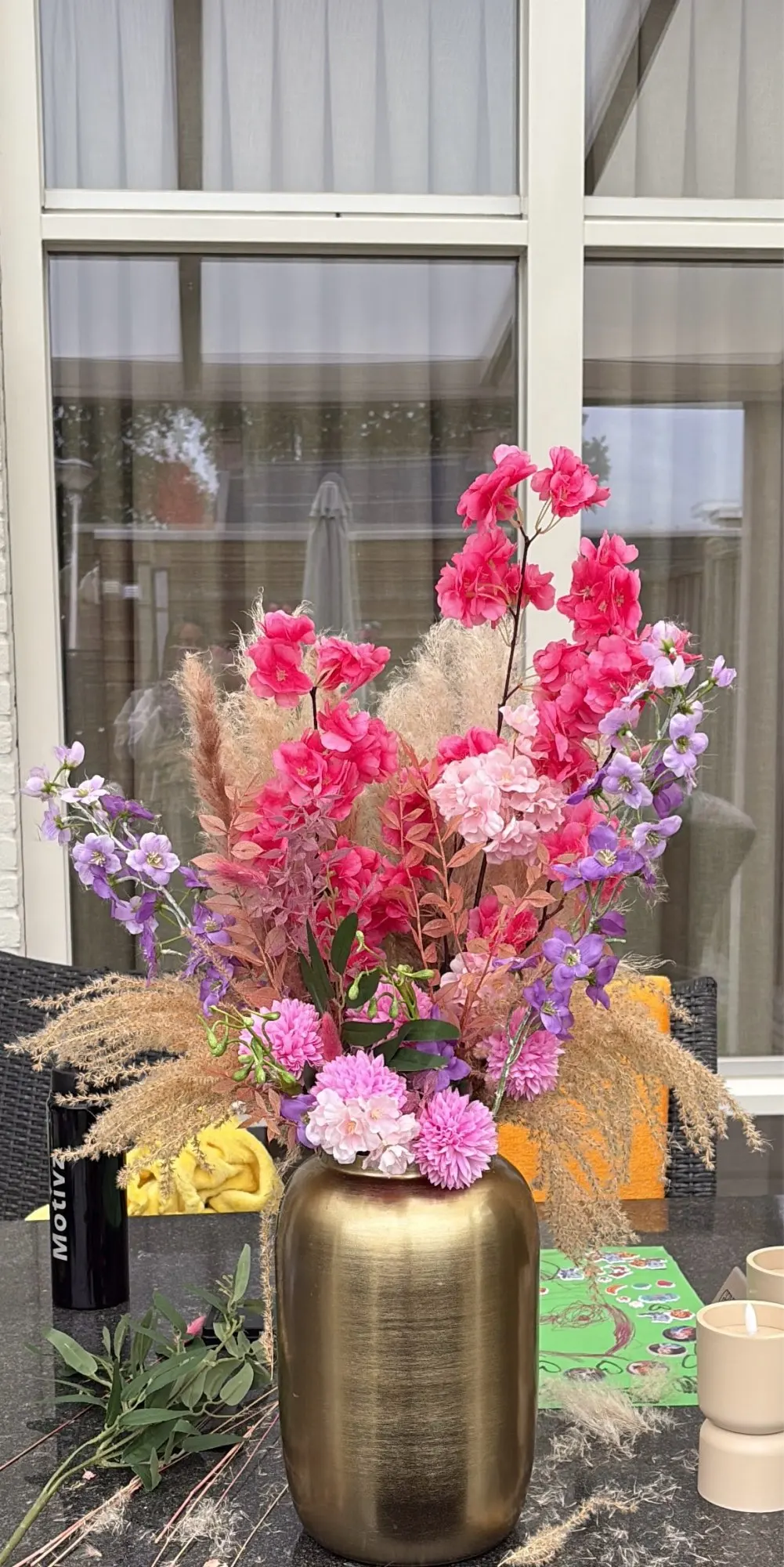 Lifelike Cherry Blossom Silk Flowers for Elegant Home Decor photo review