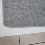 Luxurious Microfiber Pebble Mat for Stylish Home Comfort photo review