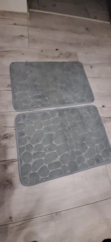 Luxurious Microfiber Pebble Mat for Stylish Home Comfort photo review