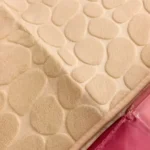 Luxurious Microfiber Pebble Mat for Stylish Home Comfort photo review
