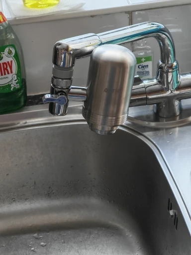 ALTHY Stainless Steel Faucet Tap Water Filter Purifier System, NSF Certified Reduces Lead, Chlorine & Bad Taste Kitchen photo review