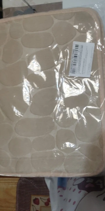 Luxurious Microfiber Pebble Mat for Stylish Home Comfort photo review