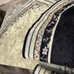 Elegant Muslim Prayer Mat – Anti-Slip, Easy-Clean Design photo review