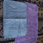 Luxurious Microfiber Pebble Mat for Stylish Home Comfort photo review