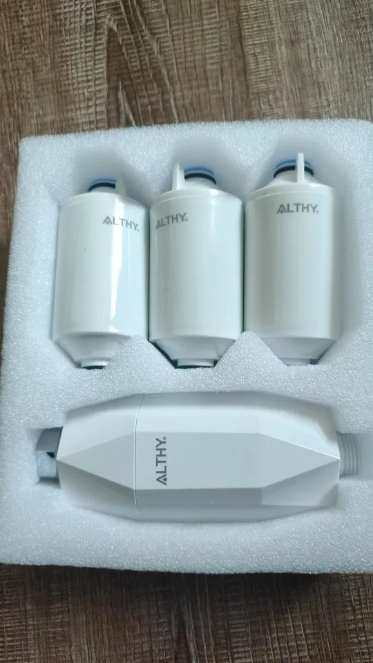 Transform Your Shower: ALTHY Vitamin C Water Filter photo review