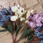 Elegant Magnolia Silk Flower Set - 5 Forks, 20 Heads for Home Decor photo review