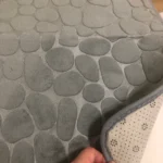 Luxurious Microfiber Pebble Mat for Stylish Home Comfort photo review