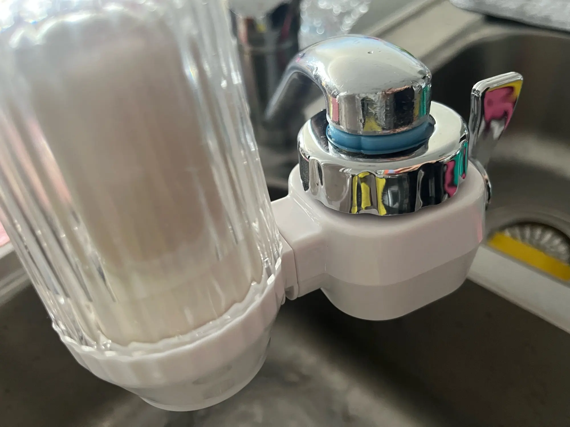 Small Faucet Tap Water Purifier Physical Filtering for Home Kictchen One Filter Element Removable Washable Filter Water Purifier photo review